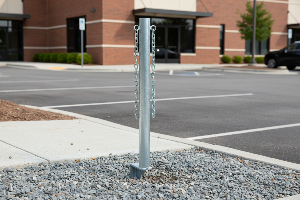 Chain Posts – Ground Spike