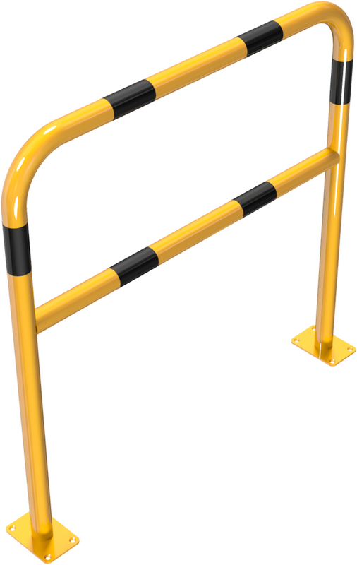 Bågar av stålrör med tvärstång (Ø48mm)