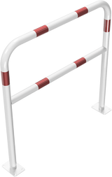 Bågar av stålrör med tvärstång (Ø48mm)