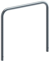 Bågar av stålrör Ø 48 mm, utan tvärstång