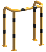 Påkörningsskyddsbåge, Dubbel Båge Ø 76 mm