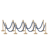 Flexibarrier Stolpe & Rep Premium Set – inklusive flätat rep