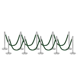 Flexibarrier Stolpe & Rep Premium Set – inklusive flätat rep