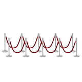 Flexibarrier Stolpe & Rep Premium Set – inklusive flätat rep
