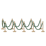 Flexibarrier Stolpe & Rep Premium Set – inklusive flätat rep