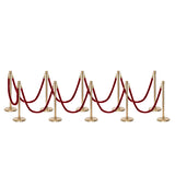 Flexibarrier Stolpe & Rep Premium Set – inklusive flätat rep
