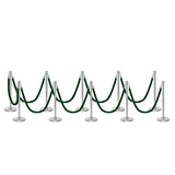 Flexibarrier Stolpe & Rep Premium Set – inklusive flätat rep