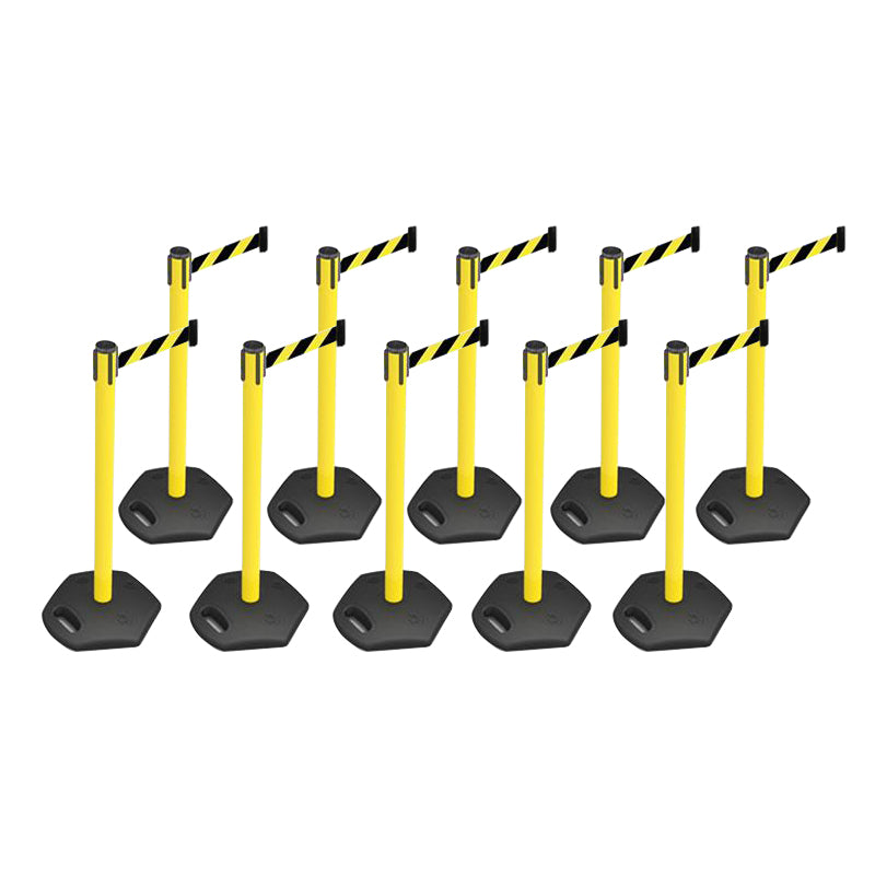 Avspärrningspaket -Basic Signal- 10x3m utdragbart band