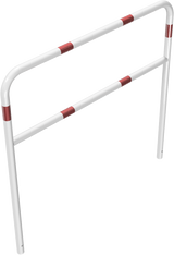 Bågar av stålrör med tvärstång (Ø48mm)