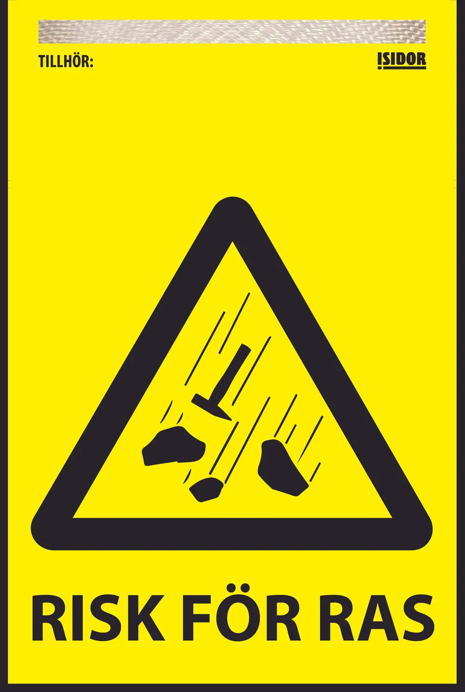 Isidor Varningsflagga – Risk för ras!