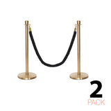 Flexibarrier Stolpe & Rep Premium Set – inklusive flätat rep