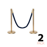 Flexibarrier Stolpe & Rep Premium Set – inklusive flätat rep