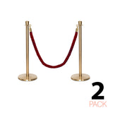 Flexibarrier Stolpe & Rep Premium Set – inklusive flätat rep