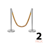 Flexibarrier Stolpe & Rep Premium Set – inklusive flätat rep