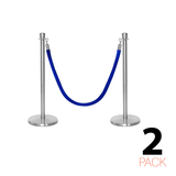 Flexibarrier Avspärrningspaket - Premium – inkl. stolpar, sammetsrep & A4 skylthållare