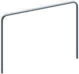 Bågar av stålrör Ø 48 mm, utan tvärstång