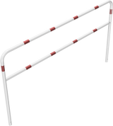 Bågar av stålrör med tvärstång (Ø48mm)