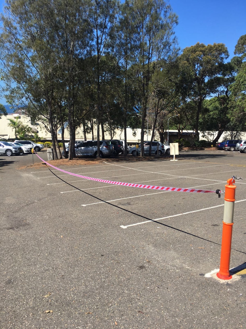 Flexibarrier Avspärrningskassett - Kraftfullt avspärrningsband (9-18m)