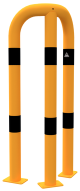 Påkörningsskyddsbåge 90° Lika-sidig (Ø 76 mm)