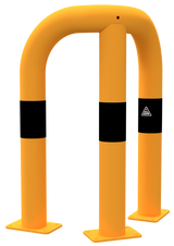 Påkörningsskyddsbåge 90° Lika-sidig (Ø 76 mm)