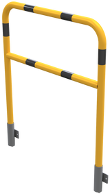 Sektionsräcke för ramp