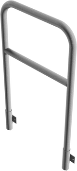 Sektionsräcke för ramp