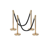 Flexibarrier Stolpe & Rep Premium Set – inklusive flätat rep