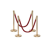 Flexibarrier Stolpe & Rep Premium Set – inklusive flätat rep