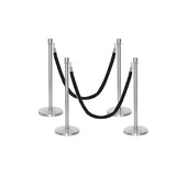 Flexibarrier Stolpe & Rep Premium Set – inklusive flätat rep