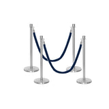 Flexibarrier Stolpe & Rep Premium Set – inklusive flätat rep