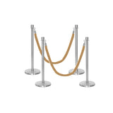 Flexibarrier Stolpe & Rep Premium Set – inklusive flätat rep