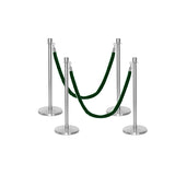 Flexibarrier Stolpe & Rep Premium Set – inklusive flätat rep
