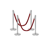 Flexibarrier Stolpe & Rep Premium Set – inklusive flätat rep
