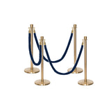 Flexibarrier Stolpe & Rep Premium Set – inklusive flätat rep