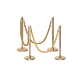 Flexibarrier Stolpe & Rep Premium Set – inklusive flätat rep