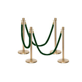 Flexibarrier Stolpe & Rep Premium Set – inklusive flätat rep