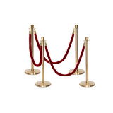 Flexibarrier Stolpe & Rep Premium Set – inklusive flätat rep