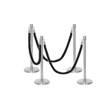 Flexibarrier Stolpe & Rep Premium Set – inklusive flätat rep