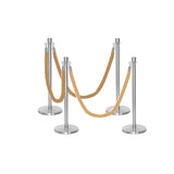Flexibarrier Stolpe & Rep Premium Set – inklusive flätat rep
