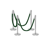 Flexibarrier Stolpe & Rep Premium Set – inklusive flätat rep
