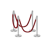 Flexibarrier Stolpe & Rep Premium Set – inklusive flätat rep
