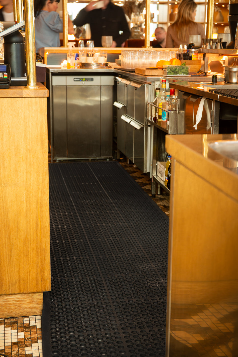 Safe Top – Rund Anti‑Halk Gummimatta