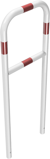 Bågar av stålrör med tvärstång (Ø48mm)