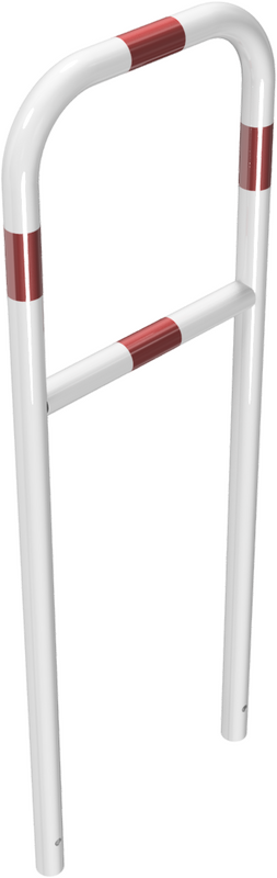 Bågar av stålrör med tvärstång (Ø48mm)