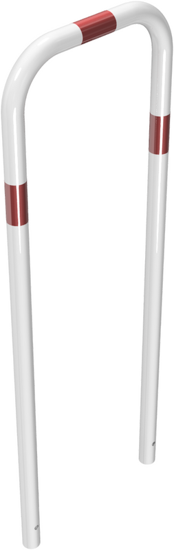 Bågar av stålrör Ø 48 mm, utan tvärstång