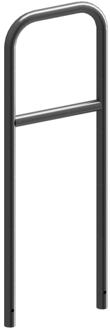 Bågar av stålrör med tvärstång (Ø48mm)
