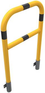 Sektionsräcke för ramp