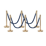 Flexibarrier Stolpe & Rep Premium Set – inklusive flätat rep