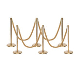 Flexibarrier Stolpe & Rep Premium Set – inklusive flätat rep