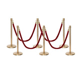 Flexibarrier Stolpe & Rep Premium Set – inklusive flätat rep